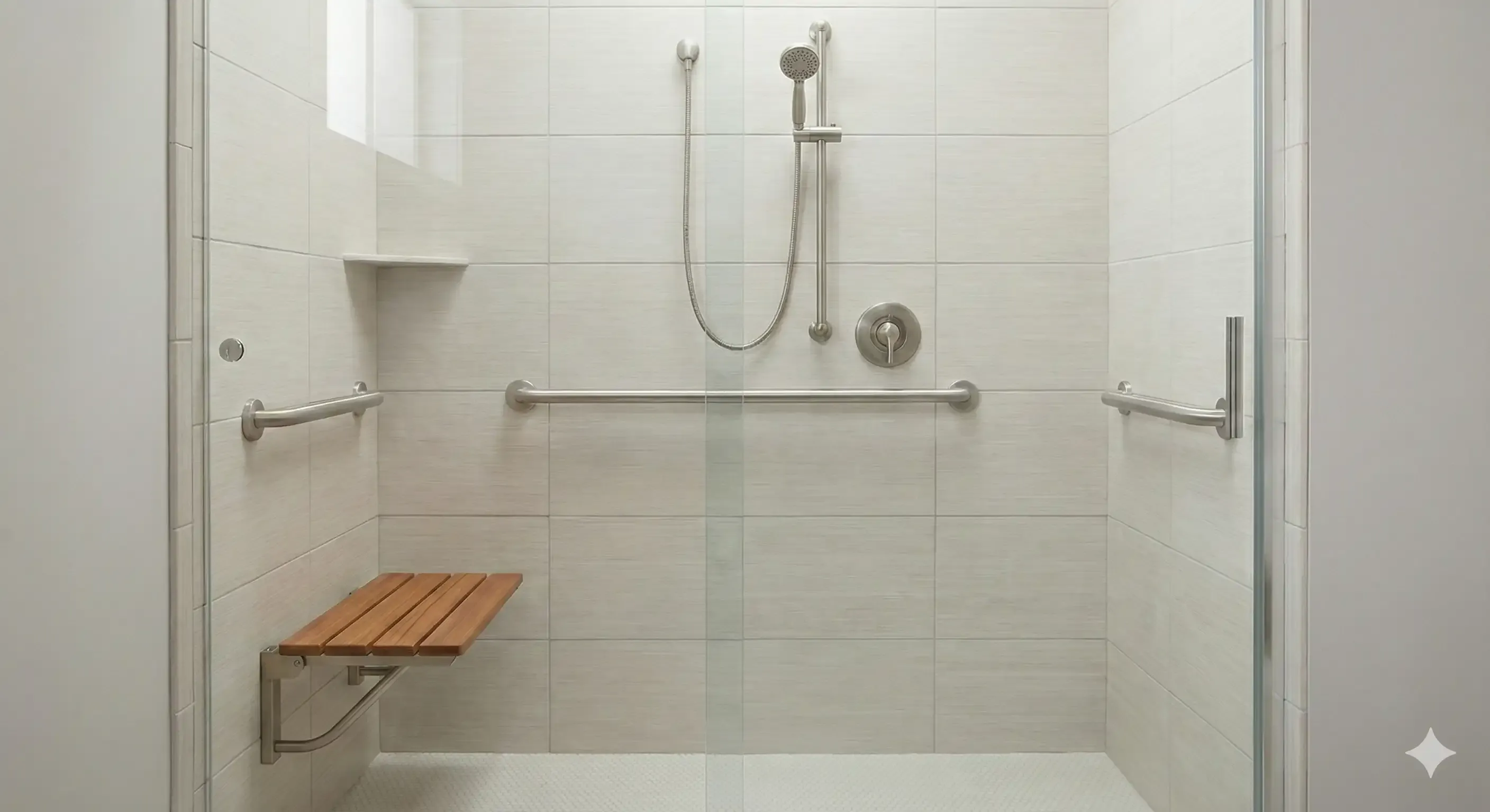 Image installateur douche senior 4 baignoire porte senior