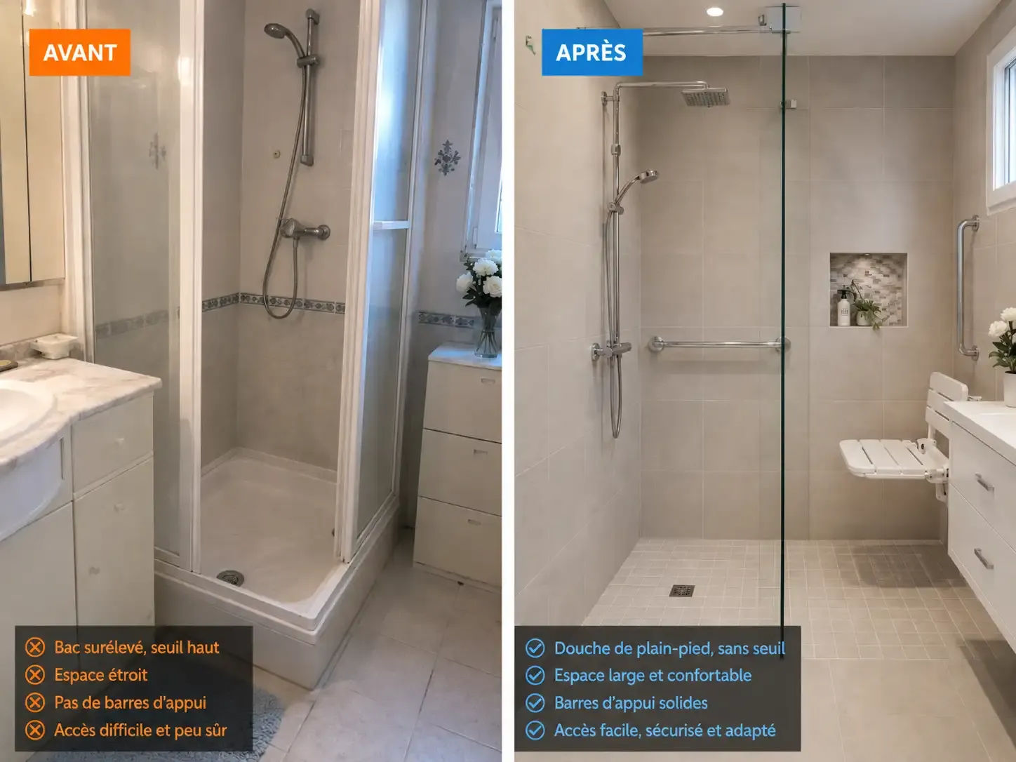 Image installateur douche senior 6 baignoire porte senior